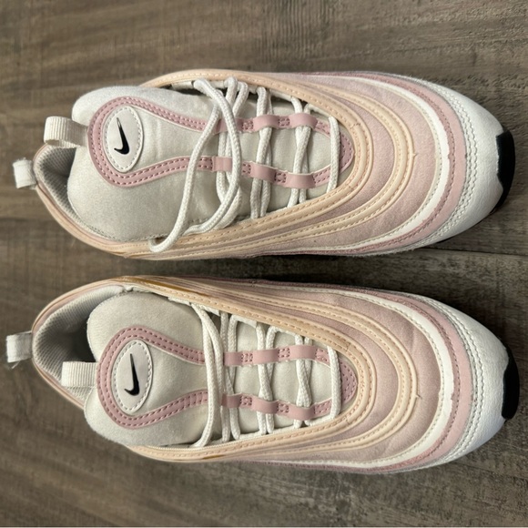 Nike Air Max 97 Women’s Size 6.5 White Pink Cream Summit DA9325-100 - Picture 6 of 9